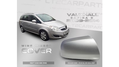 Vauxhall Zafira Wing Mirror Cover 2009 - 2014 Star Silver RHS
