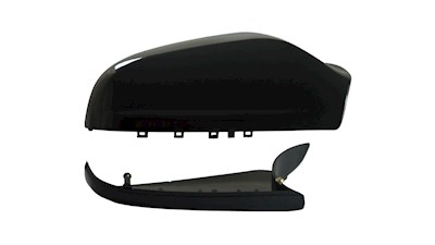 Vauxhall Opel Astra Wing Mirror Cover MK5 2005-2009 Black Sapphire & Lower Cover Holder RHS