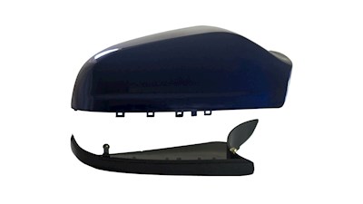 Vauxhall Opel Astra Wing Mirror Cover MK5 2005-2009 Ultra Blue & Lower Cover Holder RHS