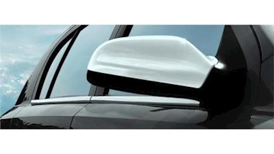 Vauxhall Opel Astra MK5 05-09 Wing Mirror Covers Chrome Both Sides
