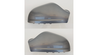 Vauxhall Astra MK5 Wing Mirror Covers Facelift for 59 Plate - 2013 Silver Lightning Both Sides