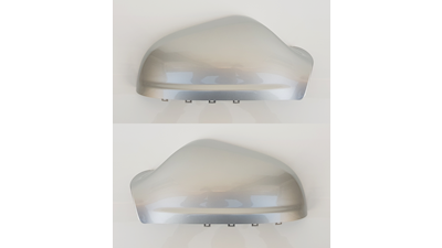 Vauxhall Astra MK5 Wing Mirror Covers Facelift for 59 Plate - 2013 Star Silver Both Sides